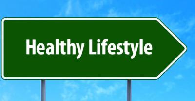 healthy lifestyle sign